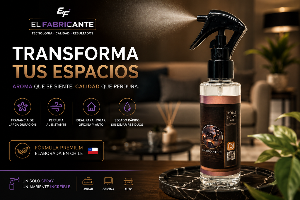 Home Spray 150 ml | Aromatizador de Ambientes ELFABRICANTE